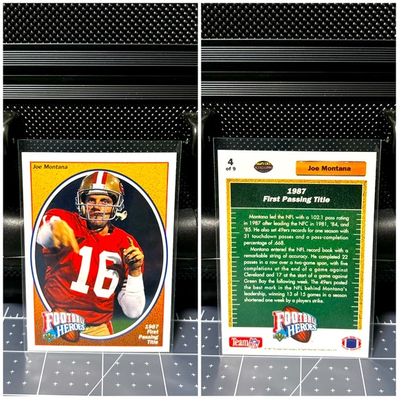 NFL COMPLETE SET Set of 9 Cards - Picture 5 of 13